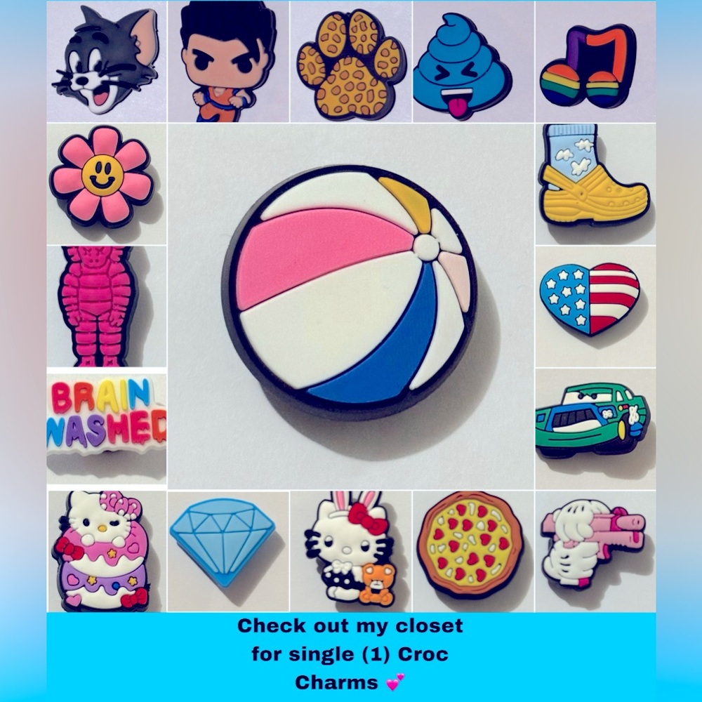 12 Barbie Croc Charms Shoe Charm Jibbit Disney Croc Charms - Picture 5 of 8